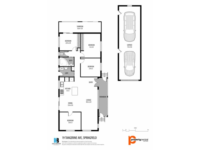 19 Tangerine Avenue, Springfield NSW 2250 Floorplan