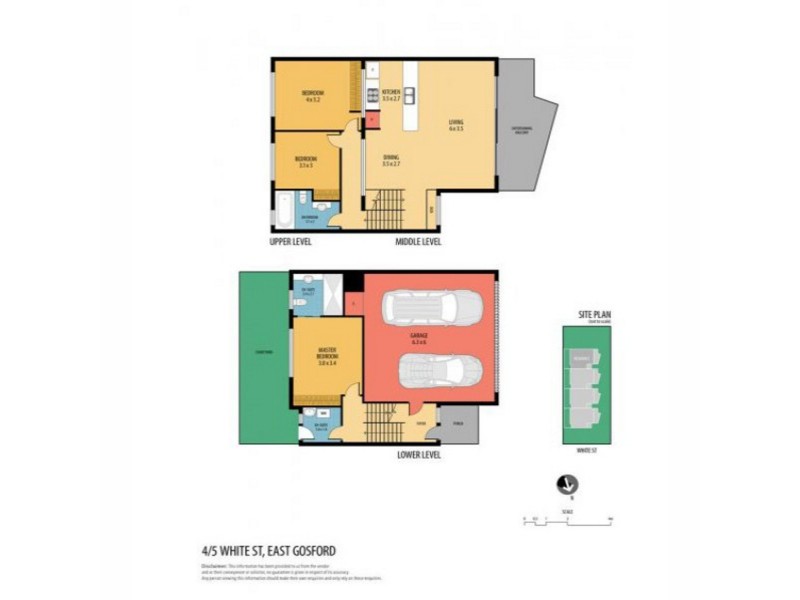 4/5 White Street, East Gosford NSW 2250 Floorplan