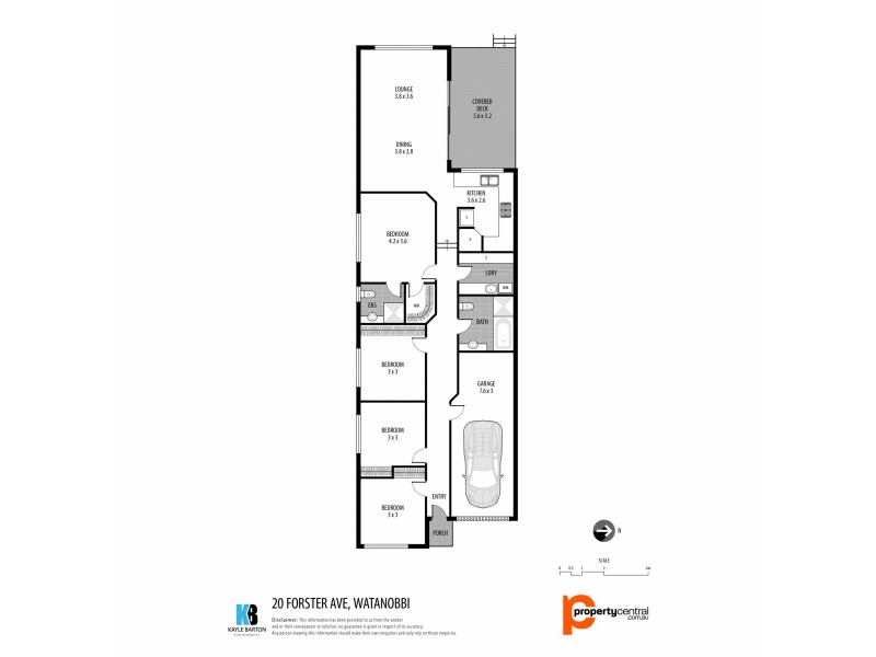 20 Forster Avenue, Watanobbi NSW 2259 Floorplan