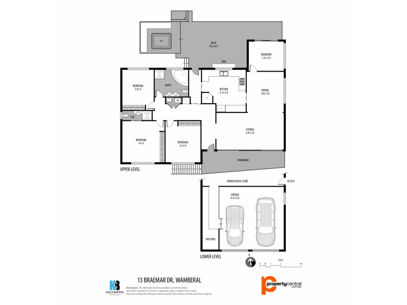 13 Braemar Drive, Wamberal NSW 2260 Floorplan