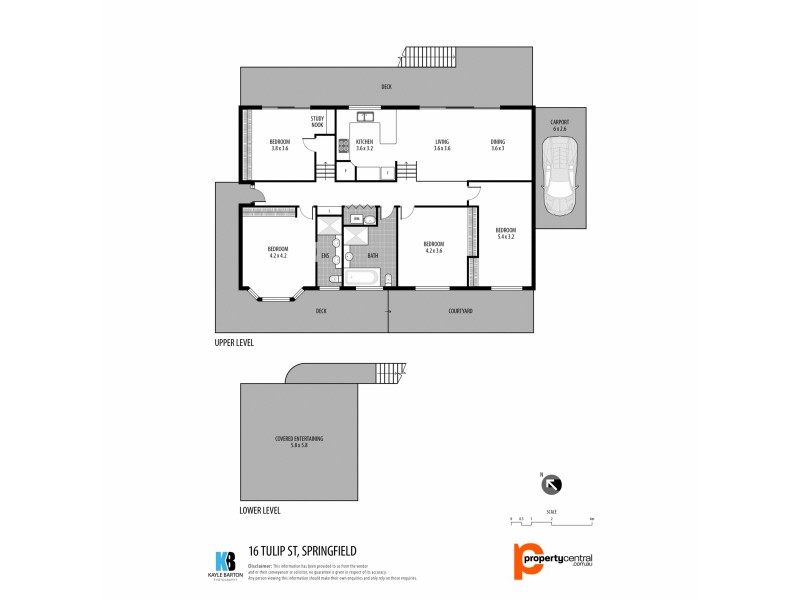 16 Tulip Street, Springfield NSW 2250 Floorplan