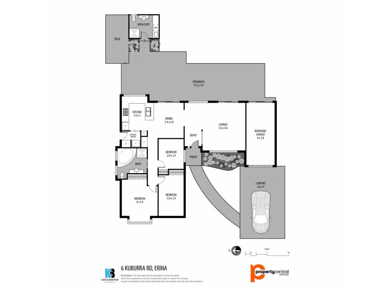 6 Kuburra Road, Erina NSW 2250 Floorplan
