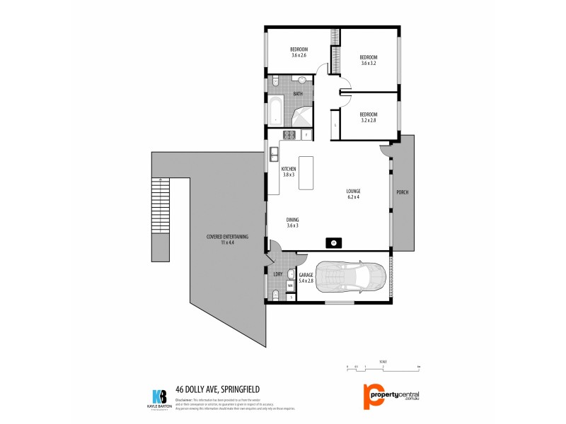 46 Dolly Avenue, Springfield NSW 2250 Floorplan