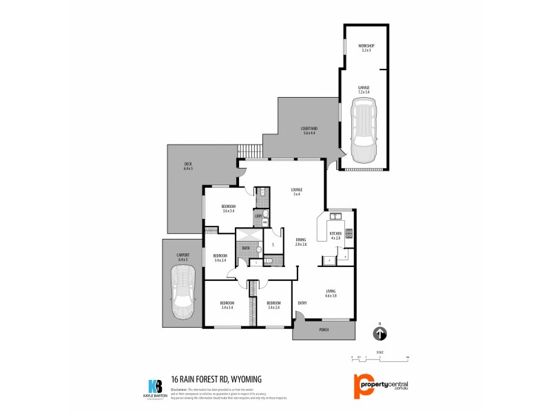 16 Rainforest Road, Wyoming NSW 2250 Floorplan