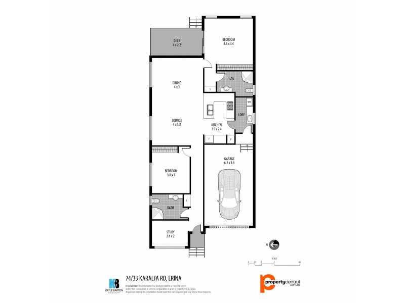 74/33 Karalta Road, Erina NSW 2250 Floorplan