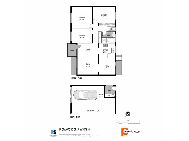47 Crawford Crescent, Wyoming NSW 2250 Floorplan