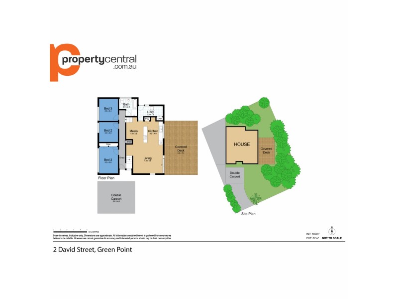 2 David Street, Green Point NSW 2251 Floorplan