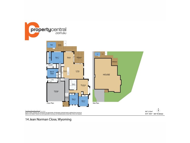 14 Jean Norman Close, Wyoming NSW 2250 Floorplan