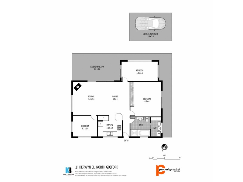 21 Derwyn Close, North Gosford NSW 2250 Floorplan