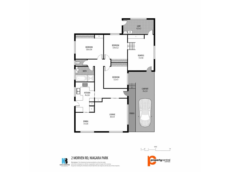 2 Morven Road, Niagara Park NSW 2250 Floorplan