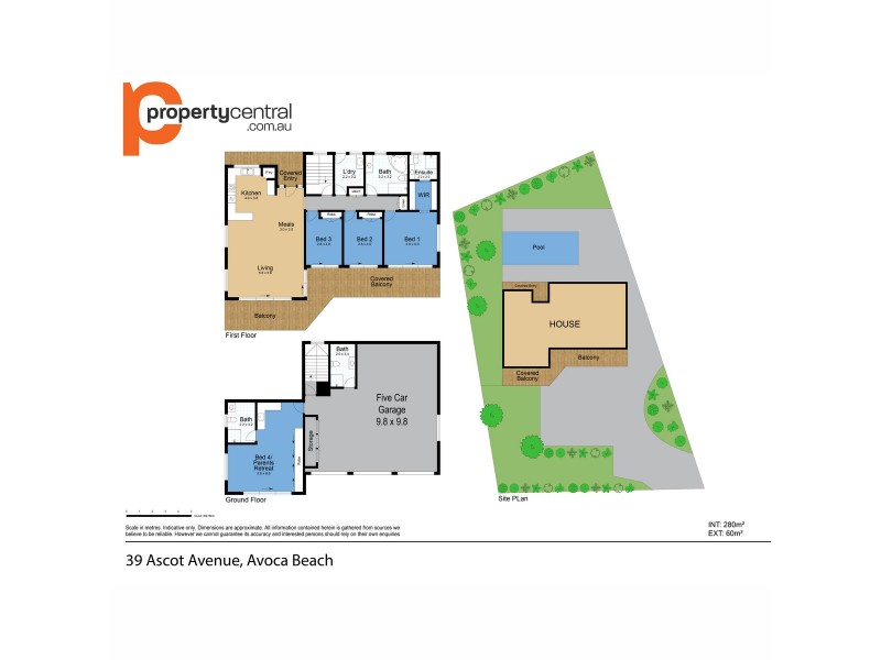 39 Ascot Avenue, Avoca Beach NSW 2251 Floorplan