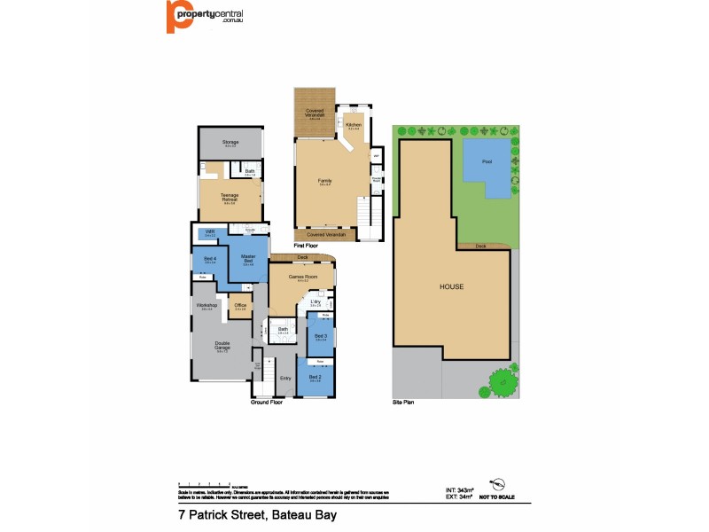 7 Patrick Street, Bateau Bay NSW 2261 Floorplan