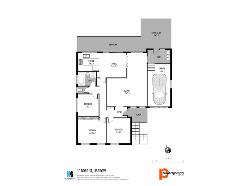 10 Dora Street, Lisarow NSW 2250 Floorplan