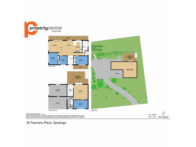 36 Treeview Place, Saratoga NSW 2251 Floorplan