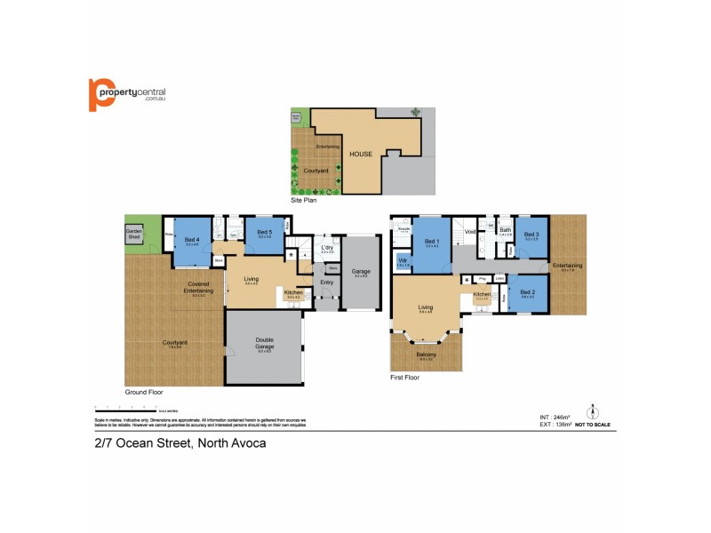 2/7 Ocean Street, North Avoca NSW 2260 Floorplan