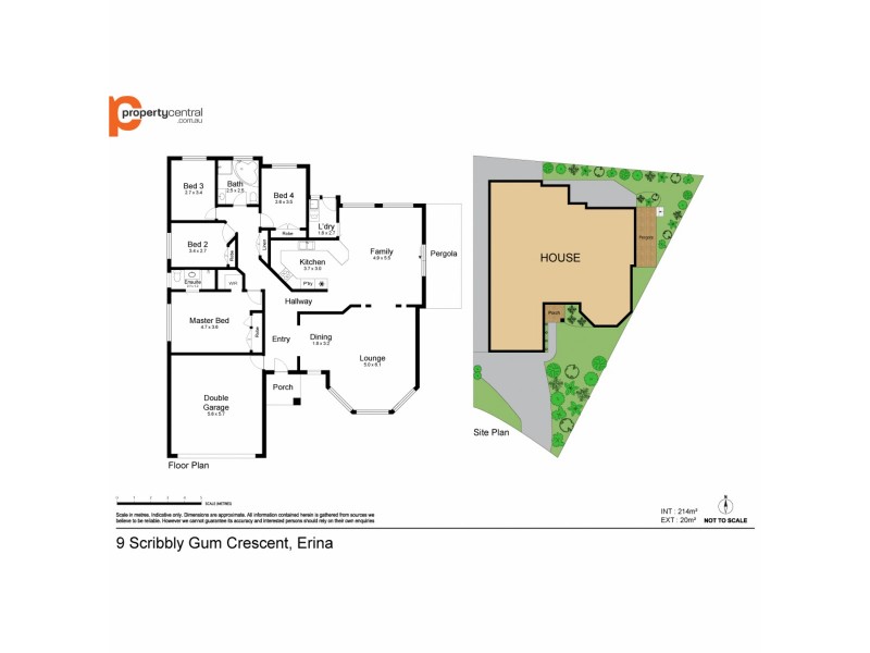 9 Scribbly Gum Crescent, Erina NSW 2250 Floorplan