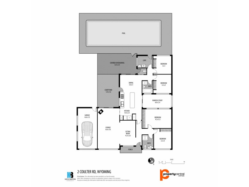 2 Coulter Street, Wyoming NSW 2250 Floorplan
