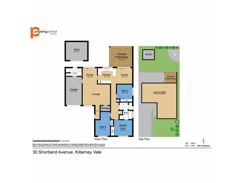 30 Shortland Avenue, Killarney Vale NSW 2261 Floorplan