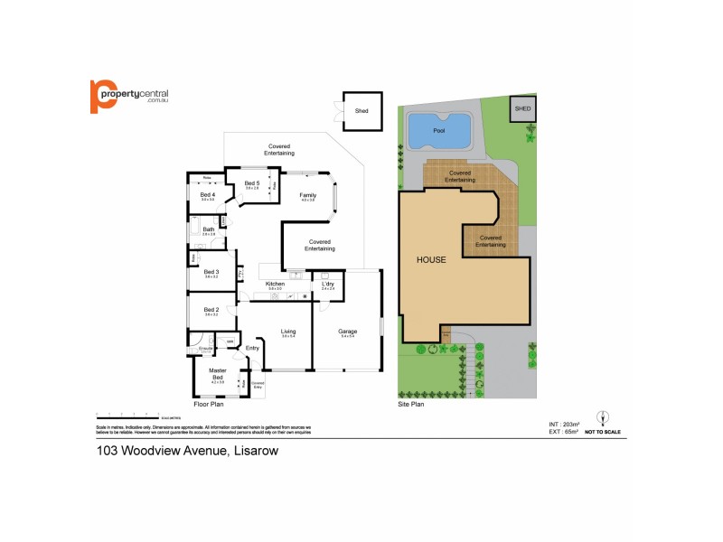 103 Woodview Avenue, Lisarow NSW 2250 Floorplan