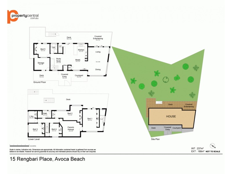 15 Rengbari Place, Avoca Beach NSW 2251 Floorplan