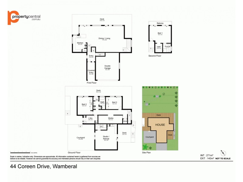 44 Coreen Drive, Wamberal NSW 2260 Floorplan