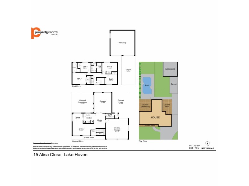 15 Alisa Close, Lake Haven NSW 2263 Floorplan