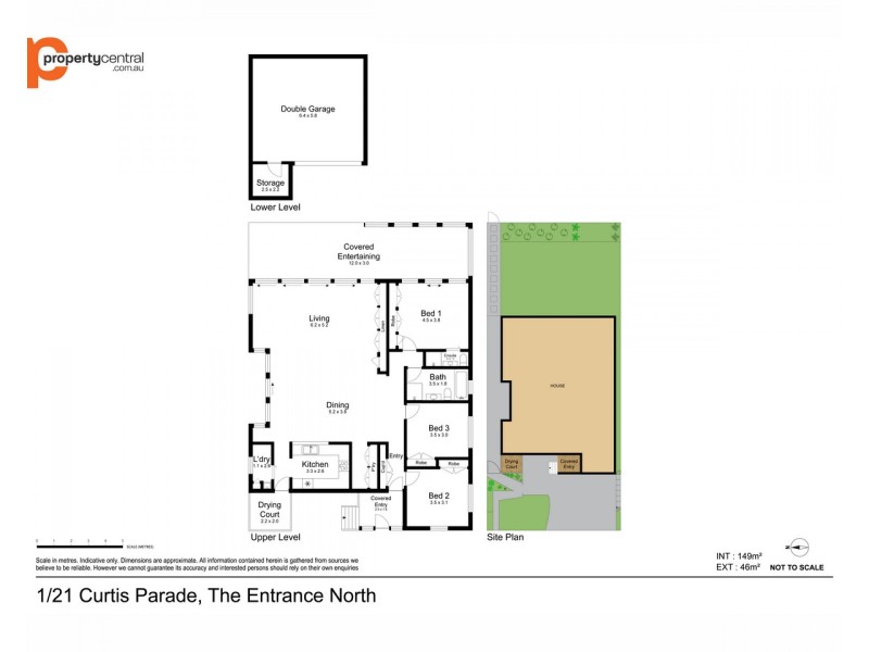 1/21 Curtis Parade, The Entrance North NSW 2261 Floorplan