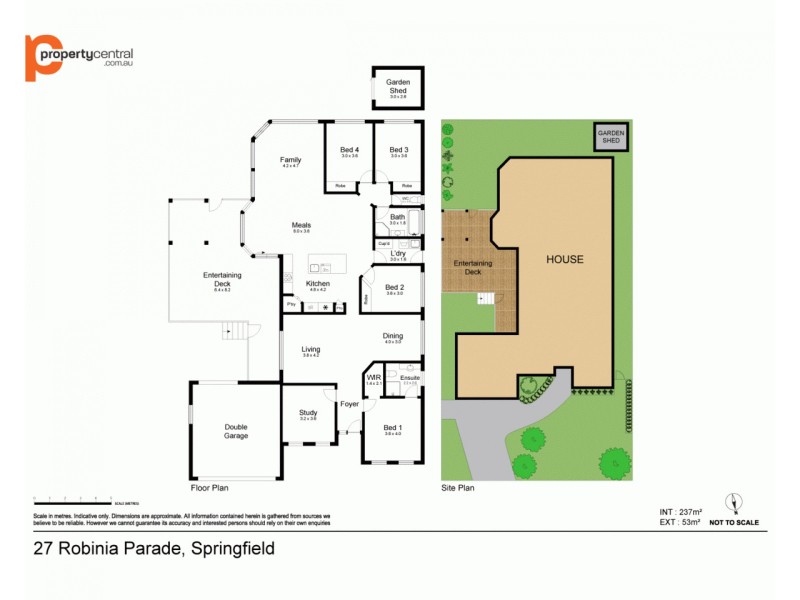 27 Robinia Parade, Springfield NSW 2250 Floorplan