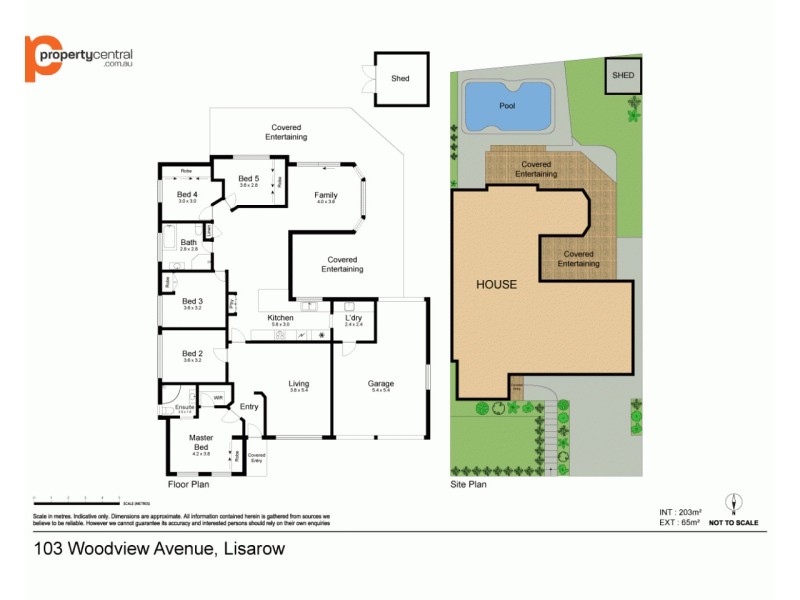 103 Woodview Avenue, Lisarow NSW 2250 Floorplan