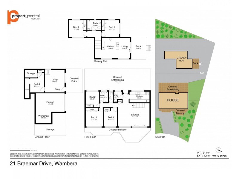 21 Braemar Drive, Wamberal NSW 2260 Floorplan