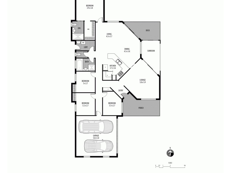 6 Cobbedah Drive, Springfield NSW 2250 Floorplan