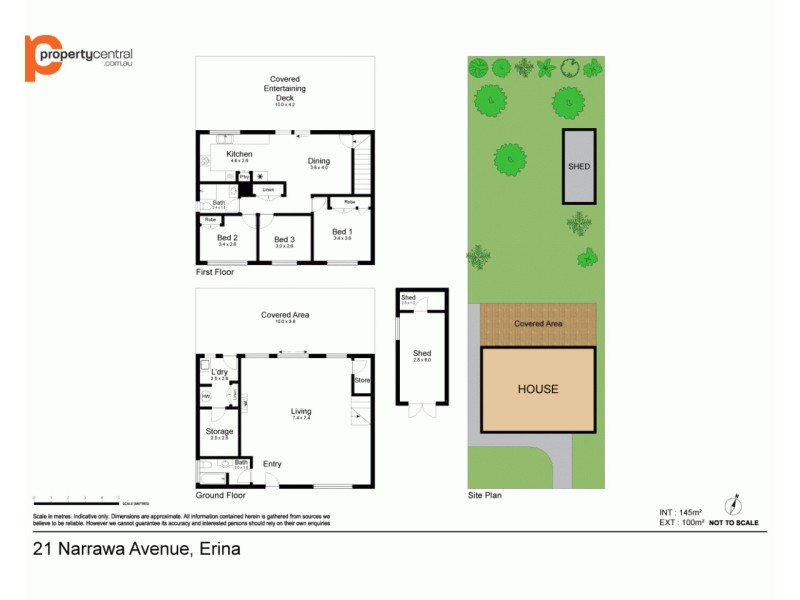 21 Narrawa Avenue, Erina NSW 2250 Floorplan