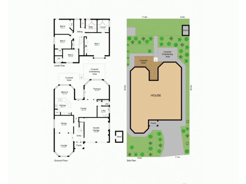 11 Robusta Close, Erina NSW 2250 Floorplan