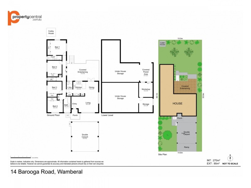 14 Barooga Road, Wamberal NSW 2260 Floorplan