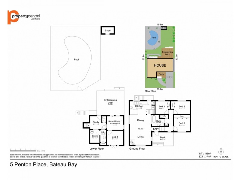 5 Penton Place, Bateau Bay NSW 2261 Floorplan