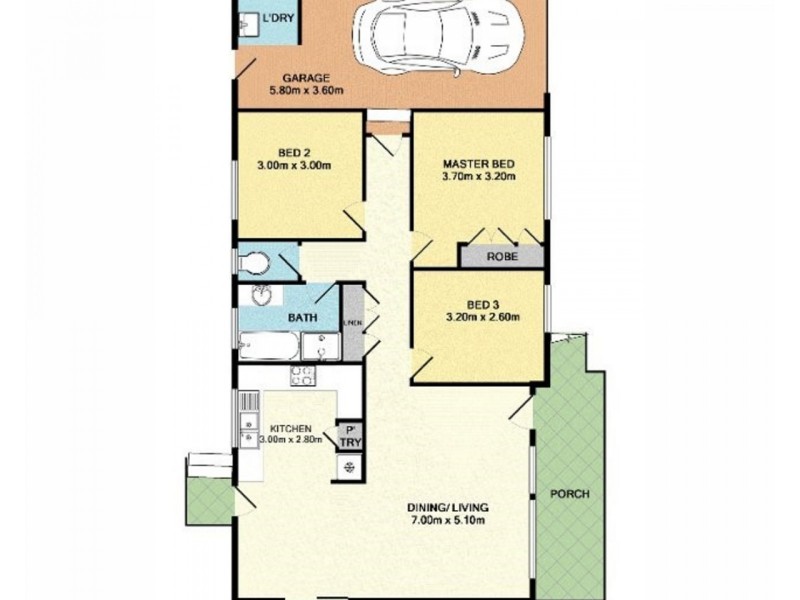 48 Kalulah Avenue, Gorokan NSW 2263 Floorplan