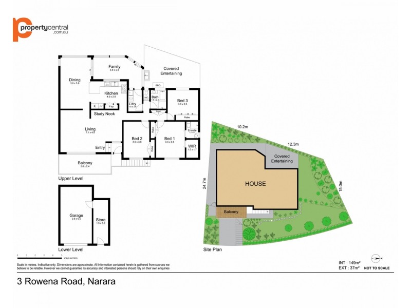 3 Rowena Road, Narara NSW 2250 Floorplan