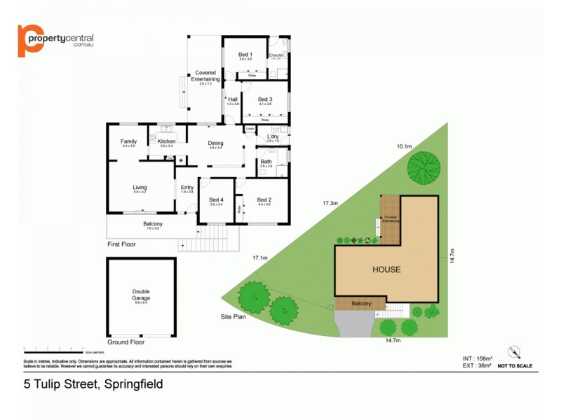 5 Tulip Street, Springfield NSW 2250 Floorplan