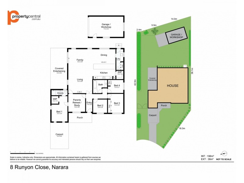 8 Runyon Close, Narara NSW 2250 Floorplan