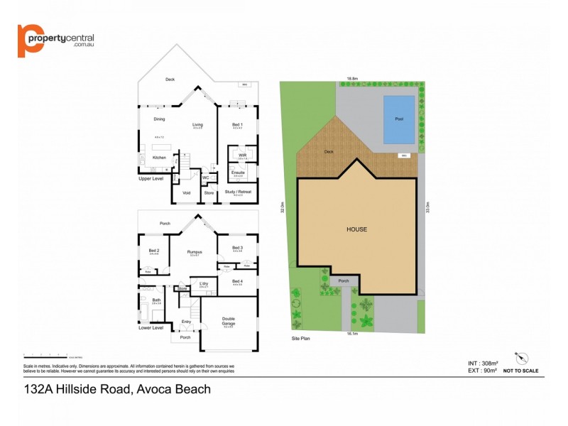 132a Hillside Road, Avoca Beach NSW 2251 Floorplan