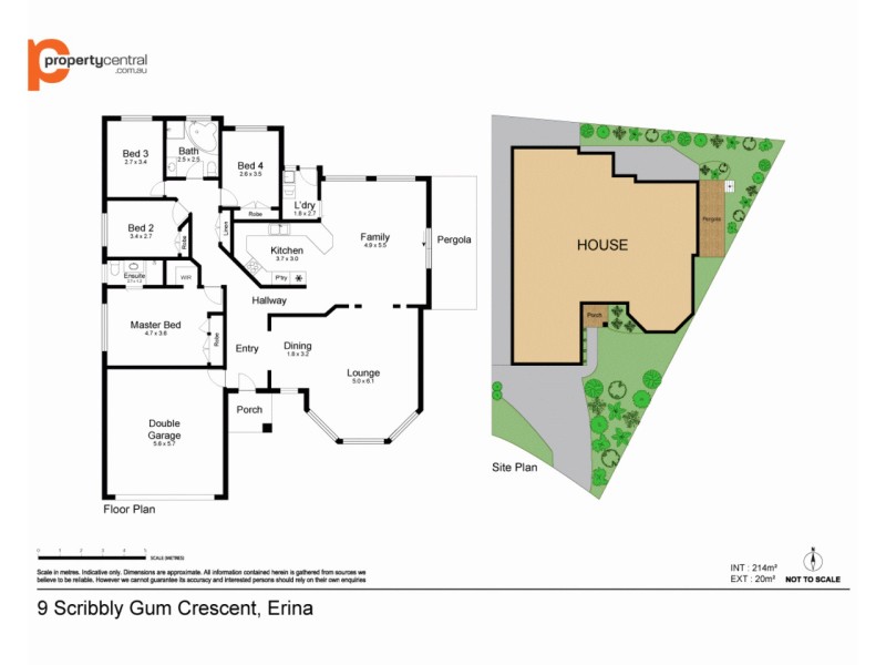 9 Scribbly Gum Crescent, Erina NSW 2250 Floorplan