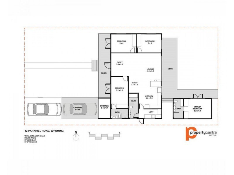 12 Parkhill Road, Wyoming NSW 2250 Floorplan