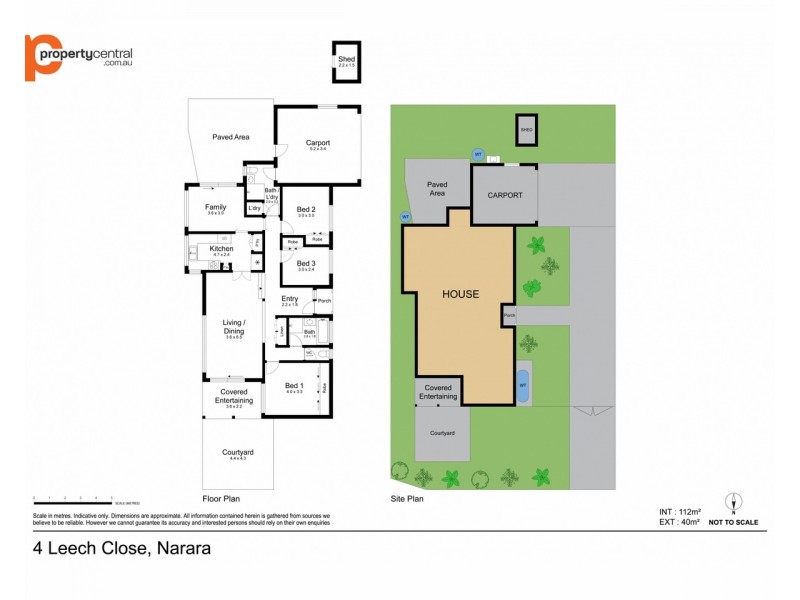 4 Leech Close, Narara NSW 2250 Floorplan