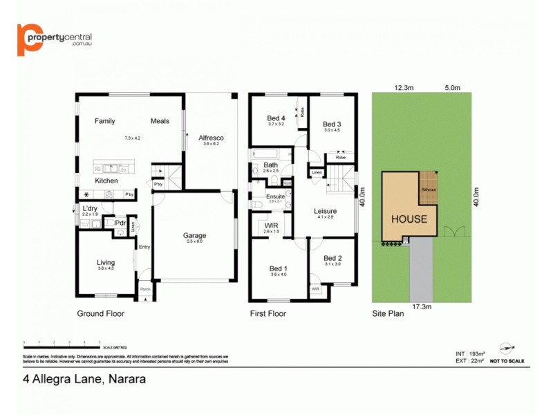 4 Allegra Lane, Narara NSW 2250 Floorplan