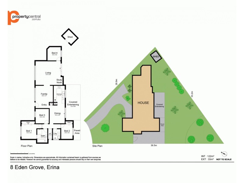 8 Eden Grove, Erina NSW 2250 Floorplan