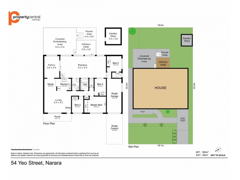 54 Yeo Street, Narara NSW 2250 Floorplan
