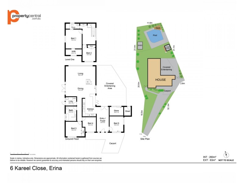 6 Kareel Close, Erina NSW 2250 Floorplan