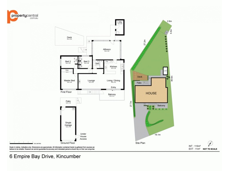 6 Empire Bay Drive, Daleys Point NSW 2257 Floorplan