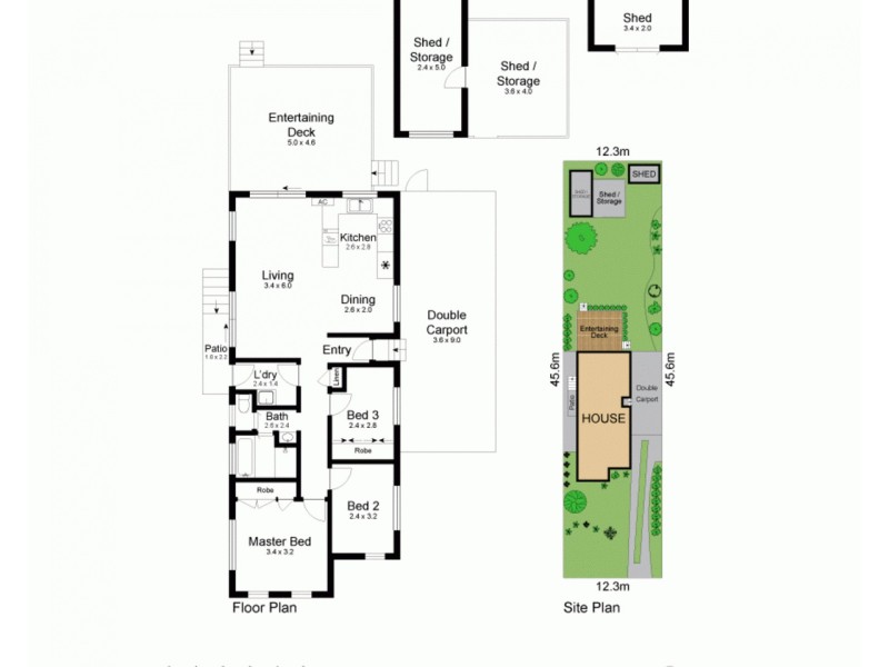 40 Toorak Avenue, Erina NSW 2250 Floorplan