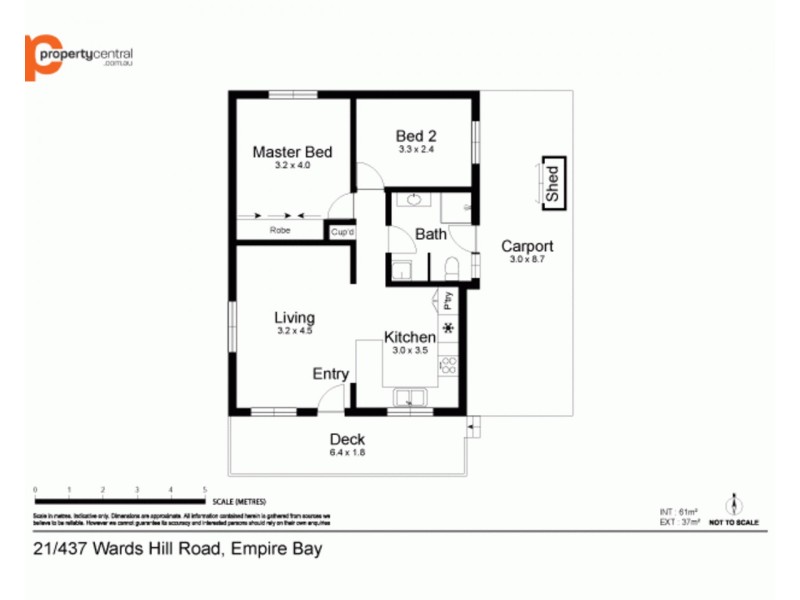 21/437 Wards Hill Road, Empire Bay NSW 2257 Floorplan